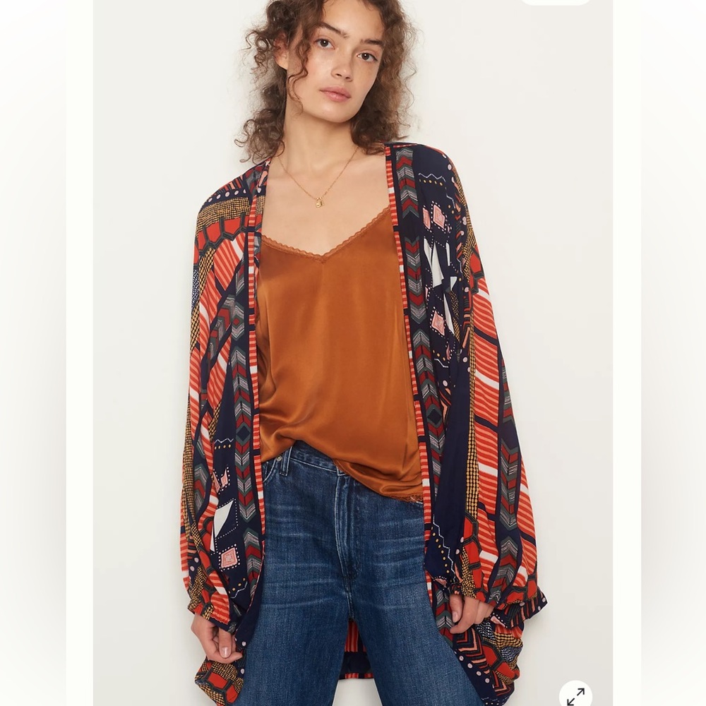 Anthropologie - Akemi + Kin Shira Cocoon Kimono (One Size)